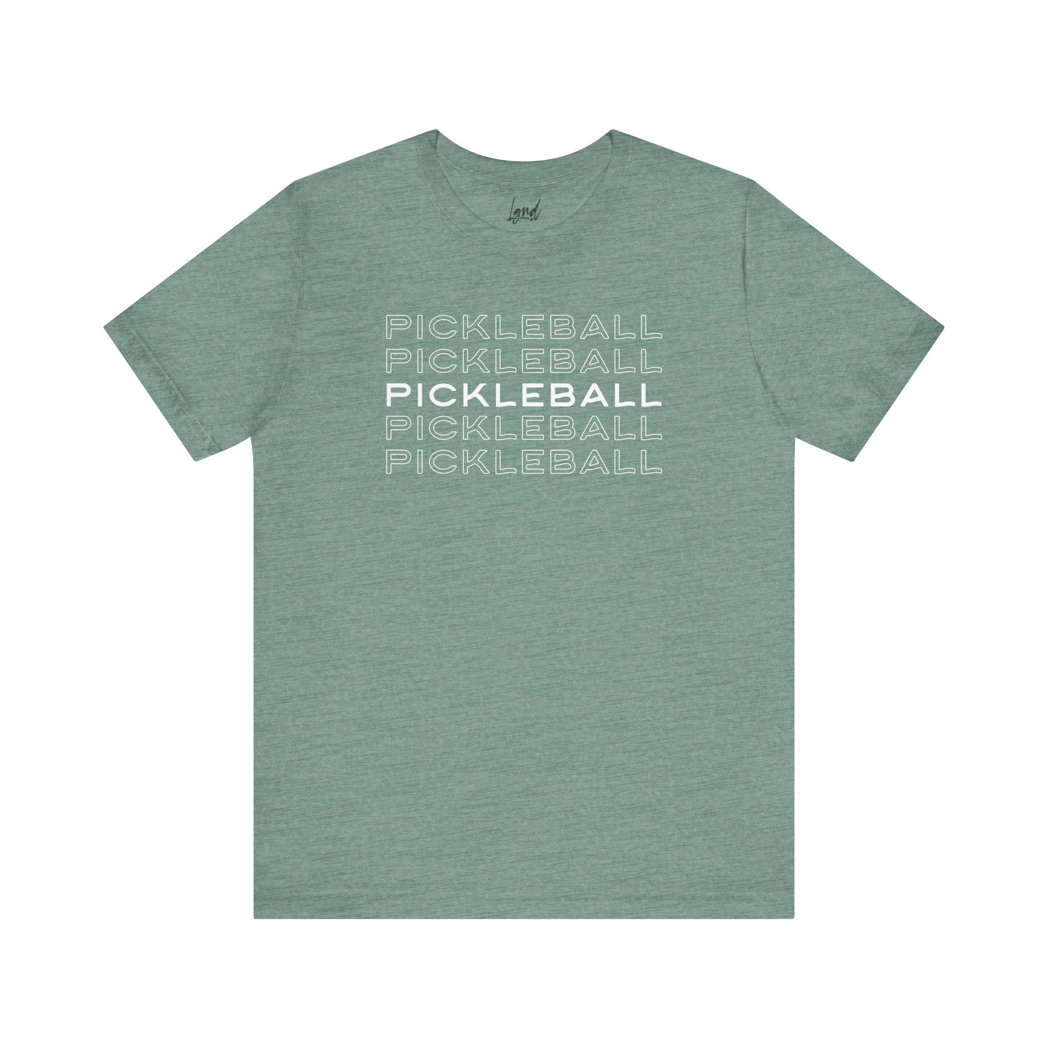 Pickleball Stacked Tee