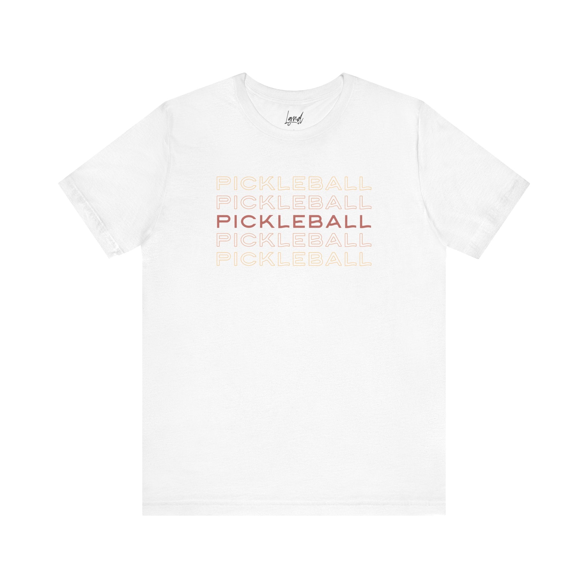 Pickleball Stacked Tee