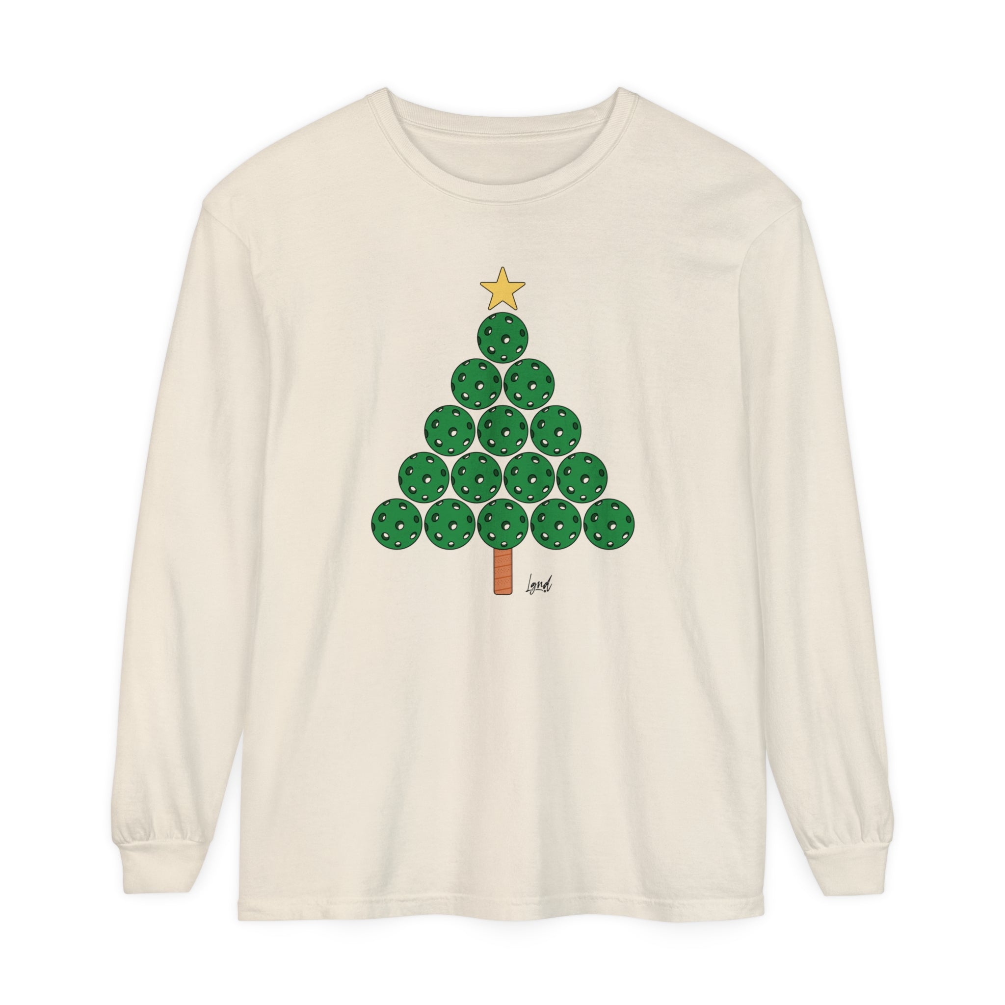 Pickleball Tree Long Sleeve T-Shirt