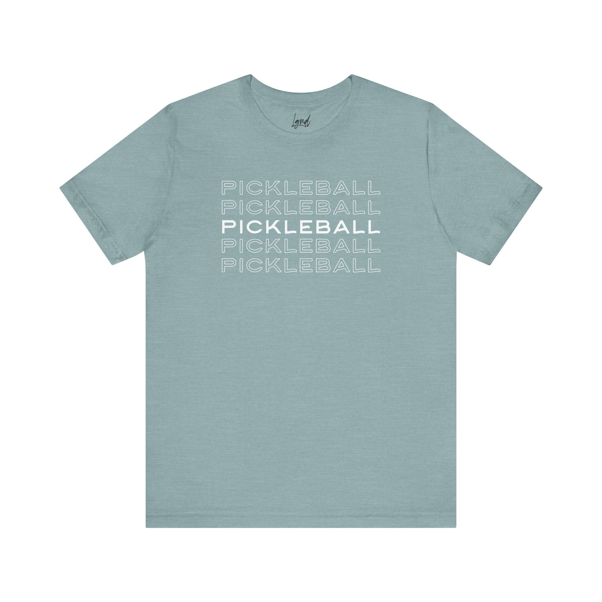 Pickleball Stacked Tee