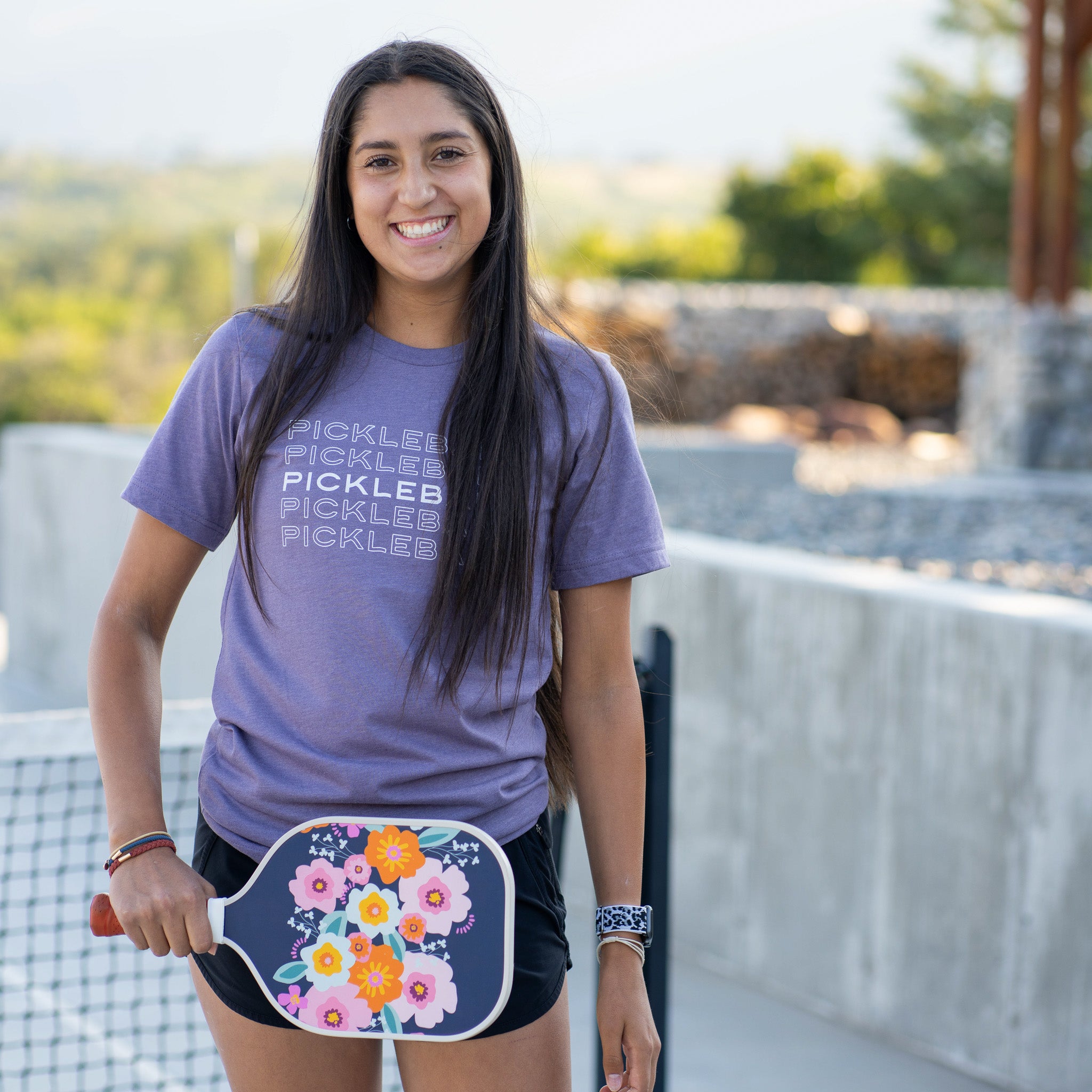 Pickleball Stacked Tee