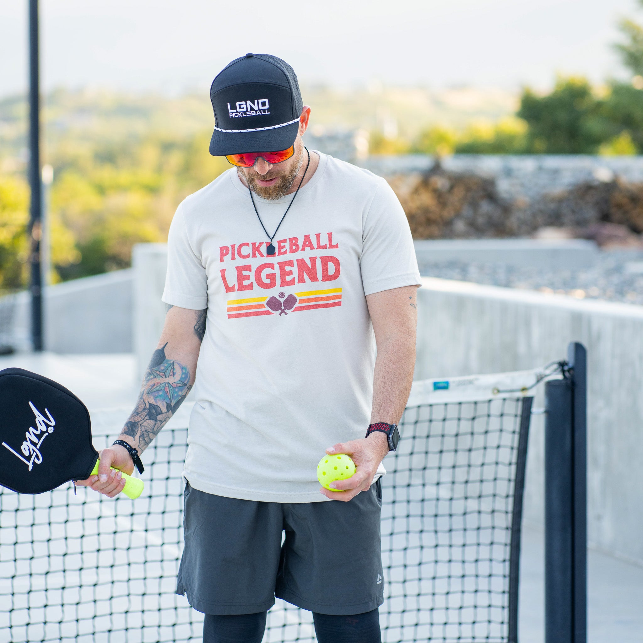 Pickleball Legend Retro Tee