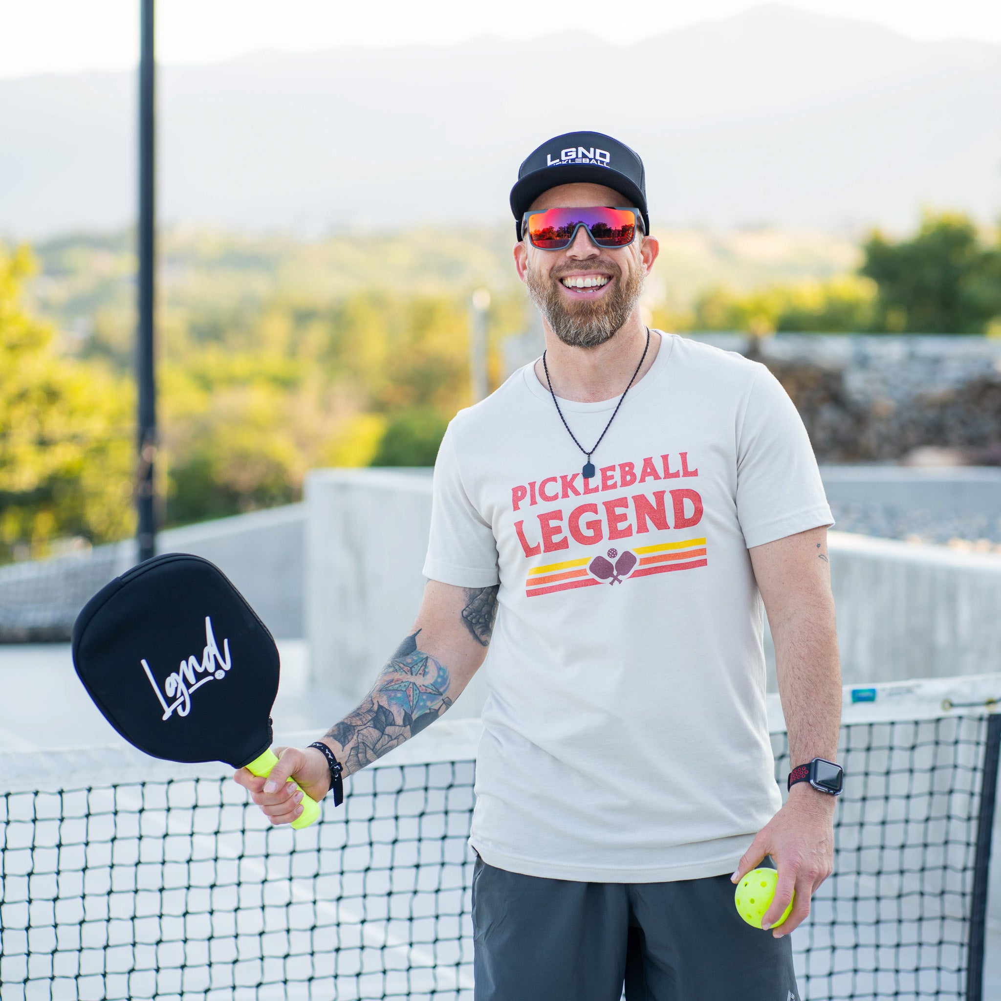 Pickleball Legend Retro Tee