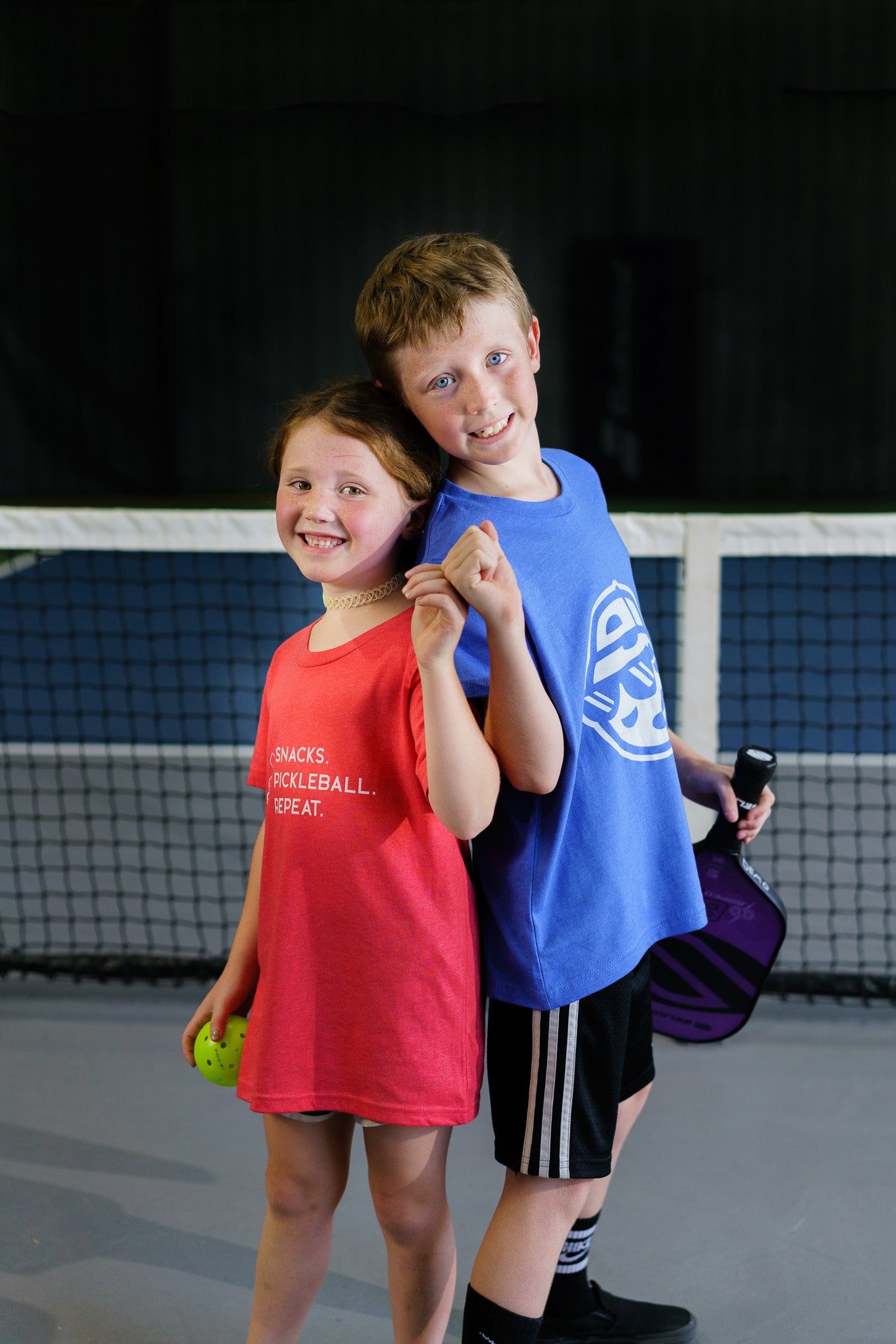 Snacks. Pickleball. Repeat. Youth Tee