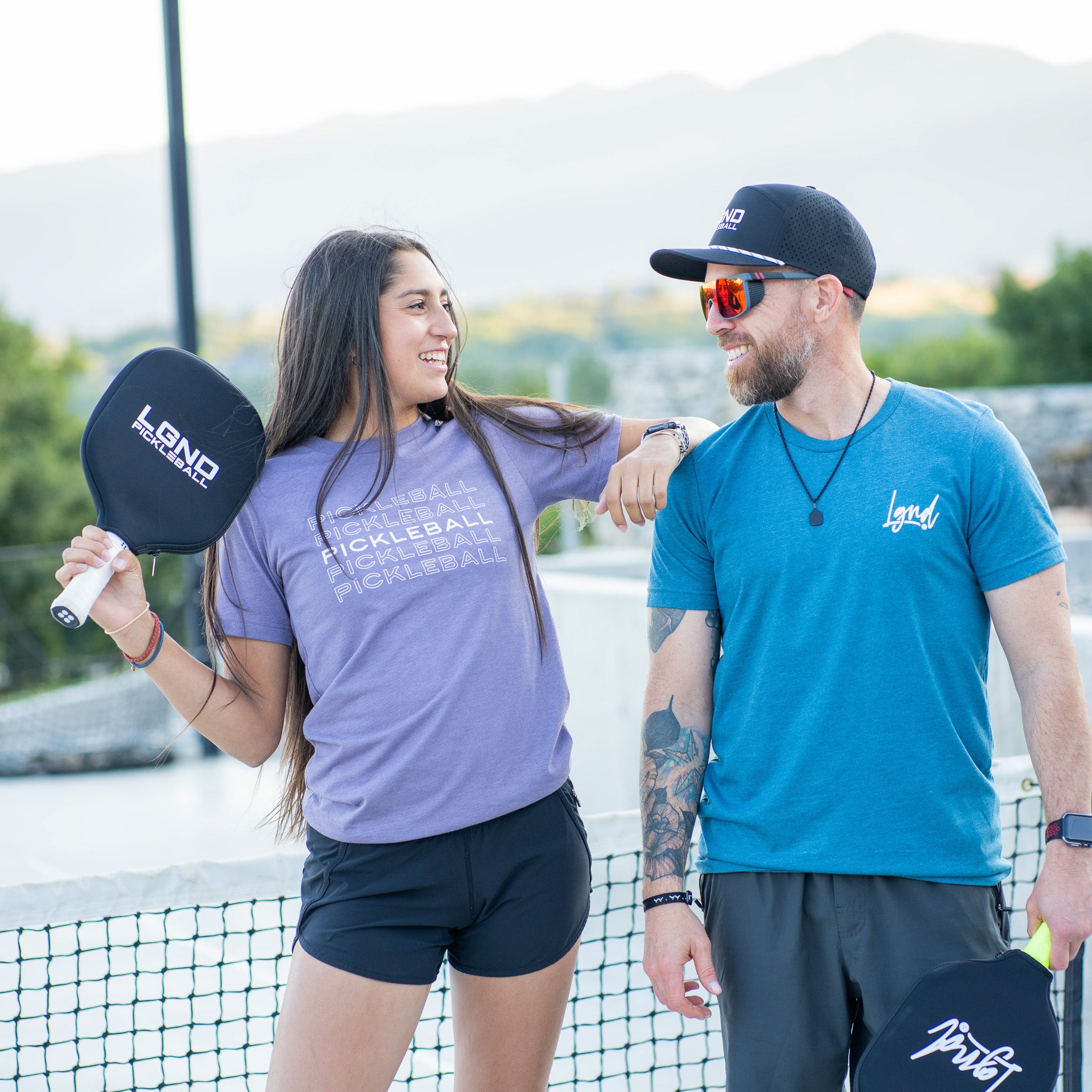 Pickleball Stacked Tee