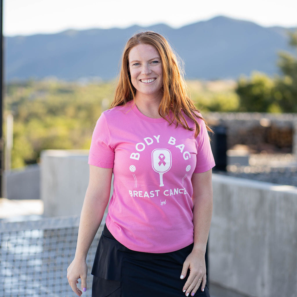 Body Bag Breast Cancer Tee