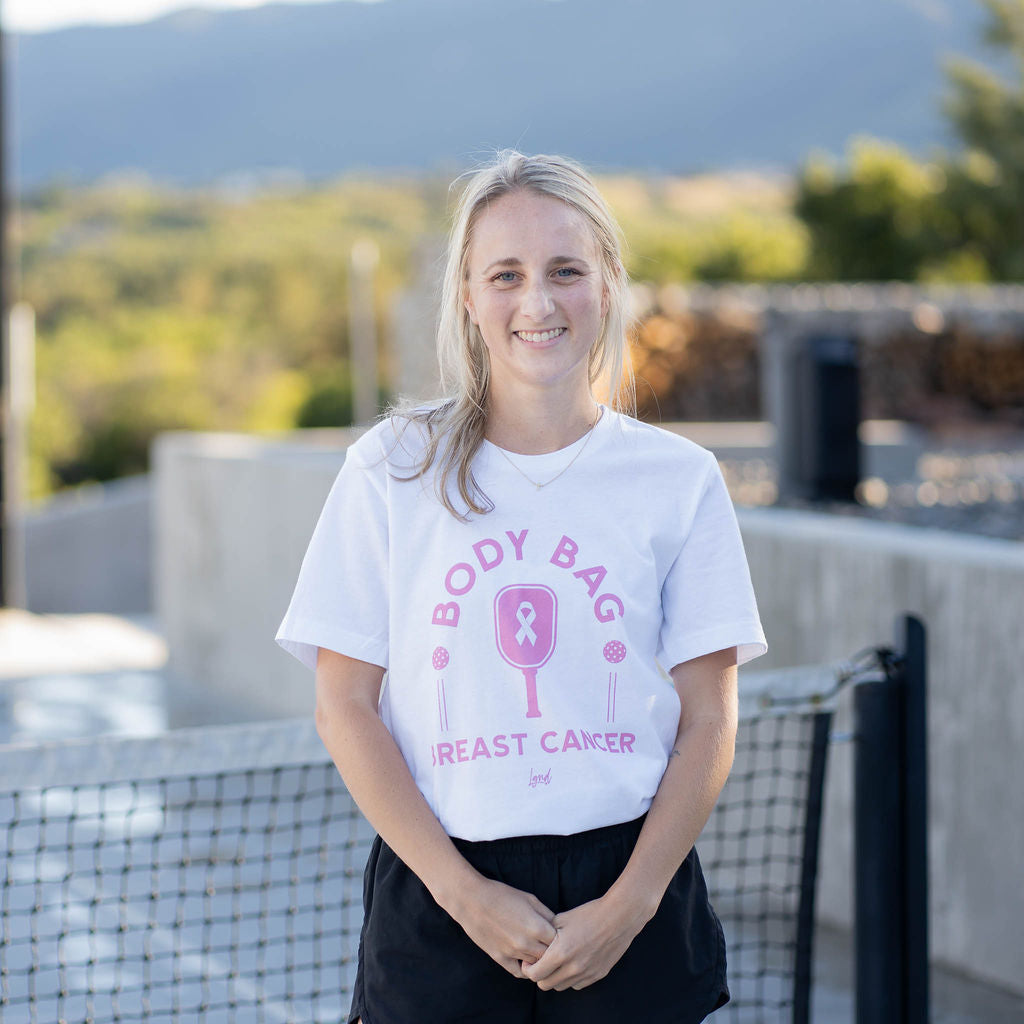 Body Bag Breast Cancer Tee