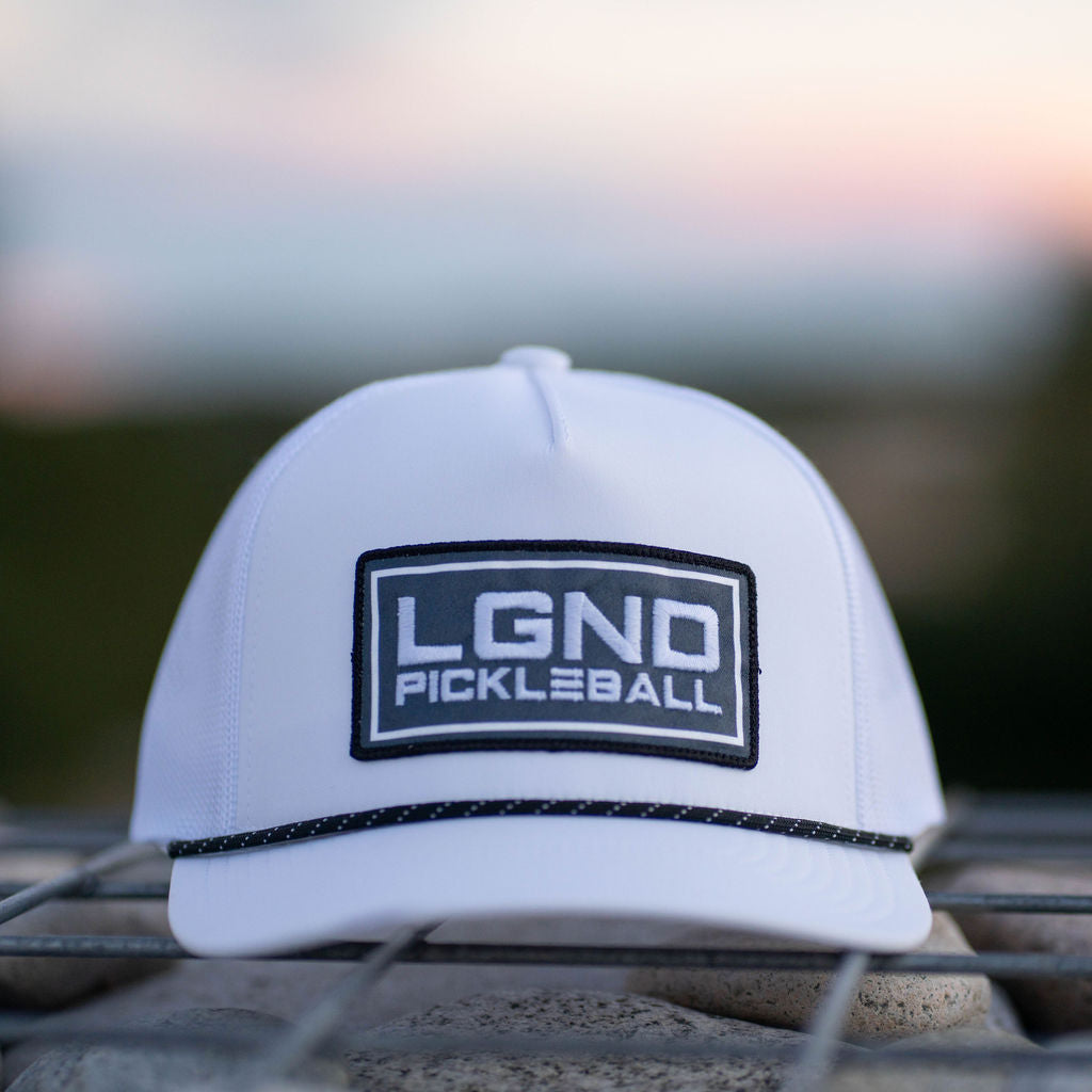 Lifestyle Trucker Snapback Hat - White