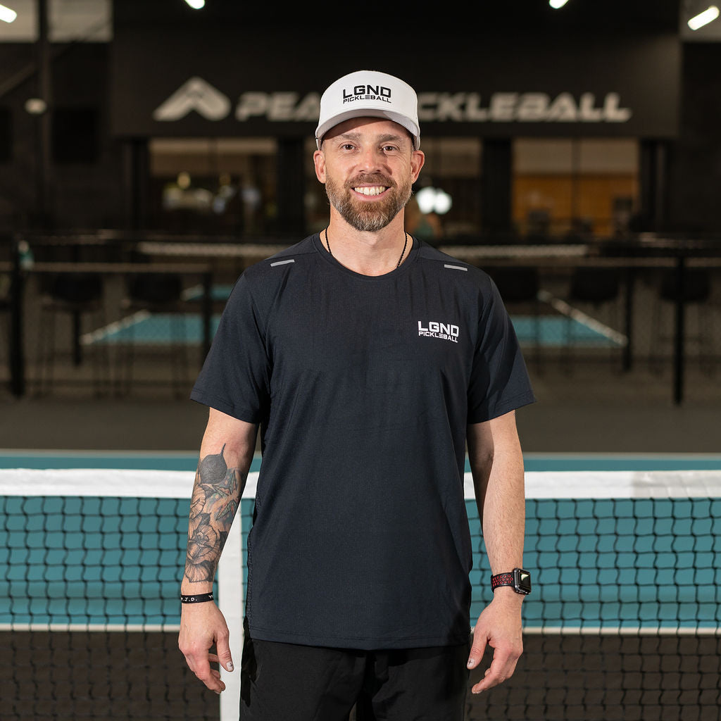 Men's Performance Pickleball Shirt - LGND Modern Logo