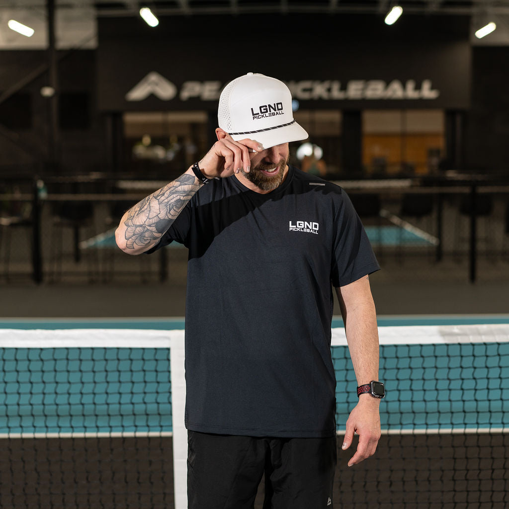 Men's Performance Pickleball Shirt - LGND Modern Logo