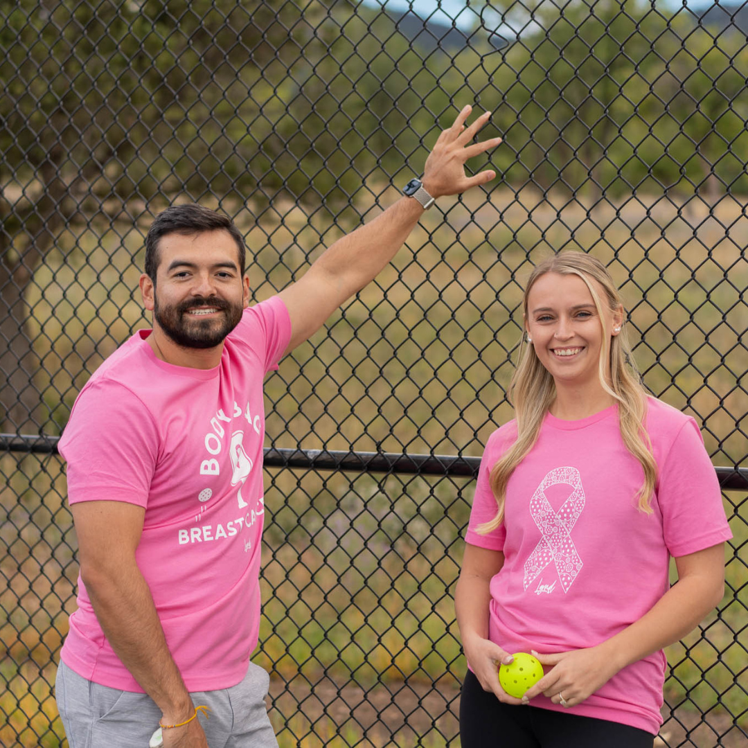 Body Bag Breast Cancer Paddle Tee