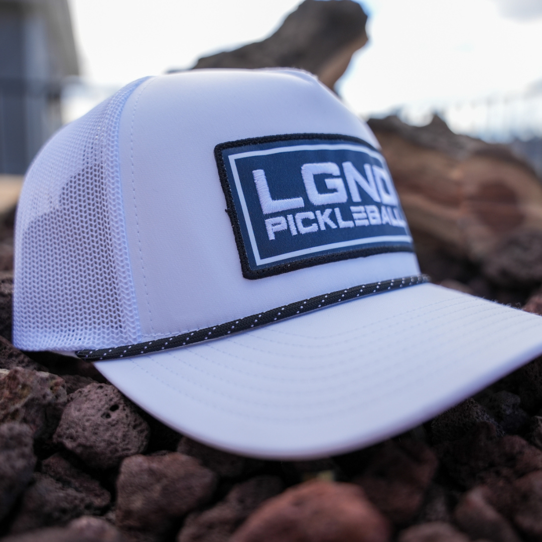 Lifestyle Trucker Snapback Hat - White